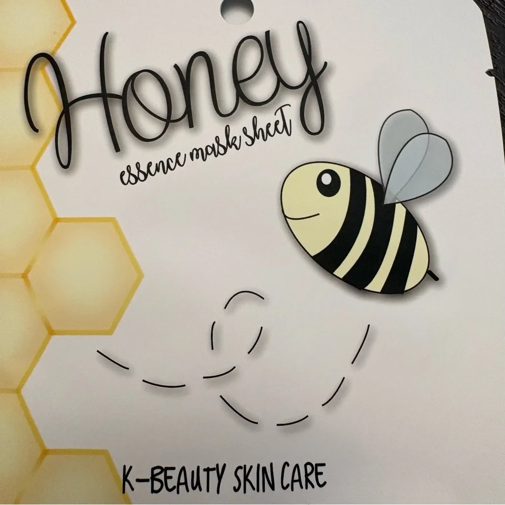 Hayan Honey Essence Mask Sheet K-Beauty Skin Care (5 Pack) Made in Korea - Picture 2 of 8